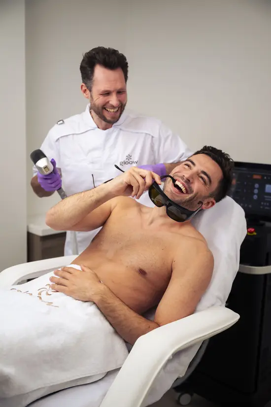 12x Full body laserontharing (man)